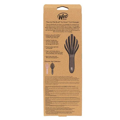 WetBrush Go Green Curl Detangler Brush - Black - MV hair and beauty