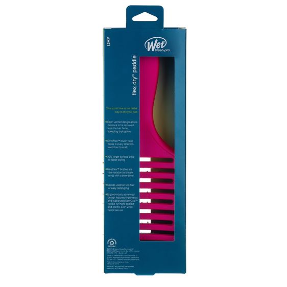 WetBrush Pro Flex Dry Paddle Brush Pink - MV hair and beauty
