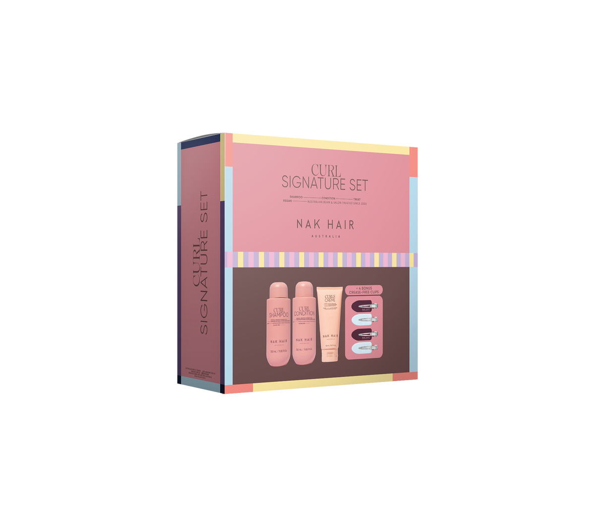 NAK Signature Curl Trio with Gift 2026 gift pack, supplier SKU XCTRIO26