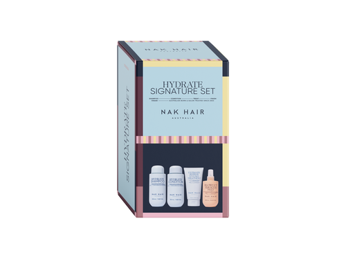 NAK Signature Hydrate Quad 2026 gift pack, supplier SKU XHQUAD26