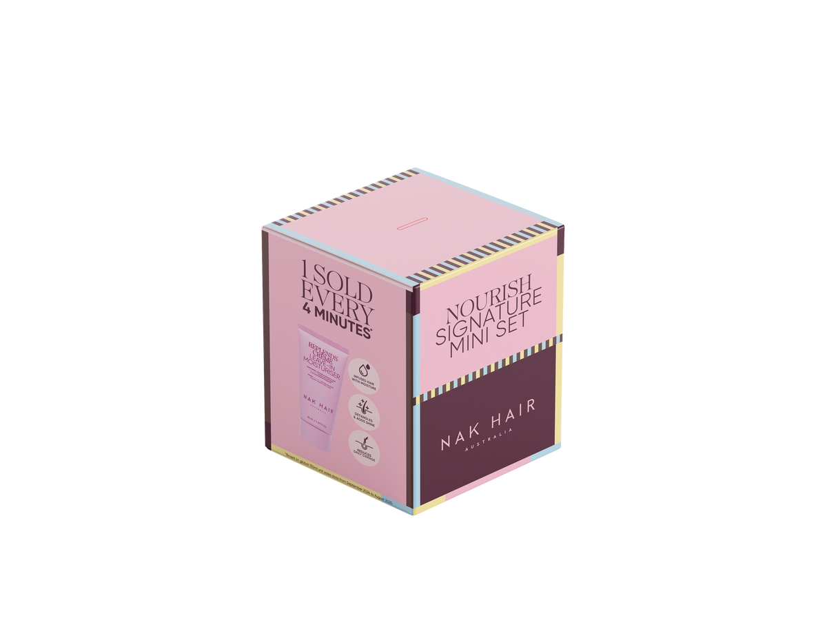 NAK Signature Nourish Travel Trio 2026 gift pack, supplier SKU XNTRAV26