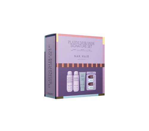 NAK Signature Platinum Blonde Trio with Gift 2026 gift pack, supplier SKU XPBTRIO26