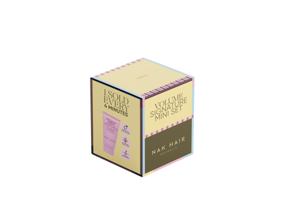 NAK Signature Volume Travel Trio 2026 gift pack, supplier SKU XVTRAV26
