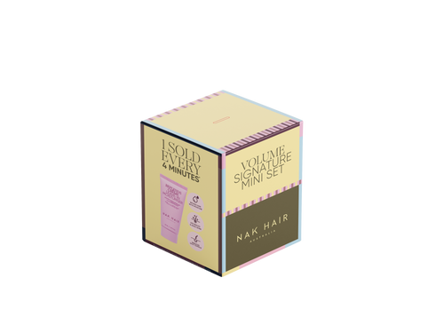 NAK Signature Volume Travel Trio 2026 gift pack, supplier SKU XVTRAV26