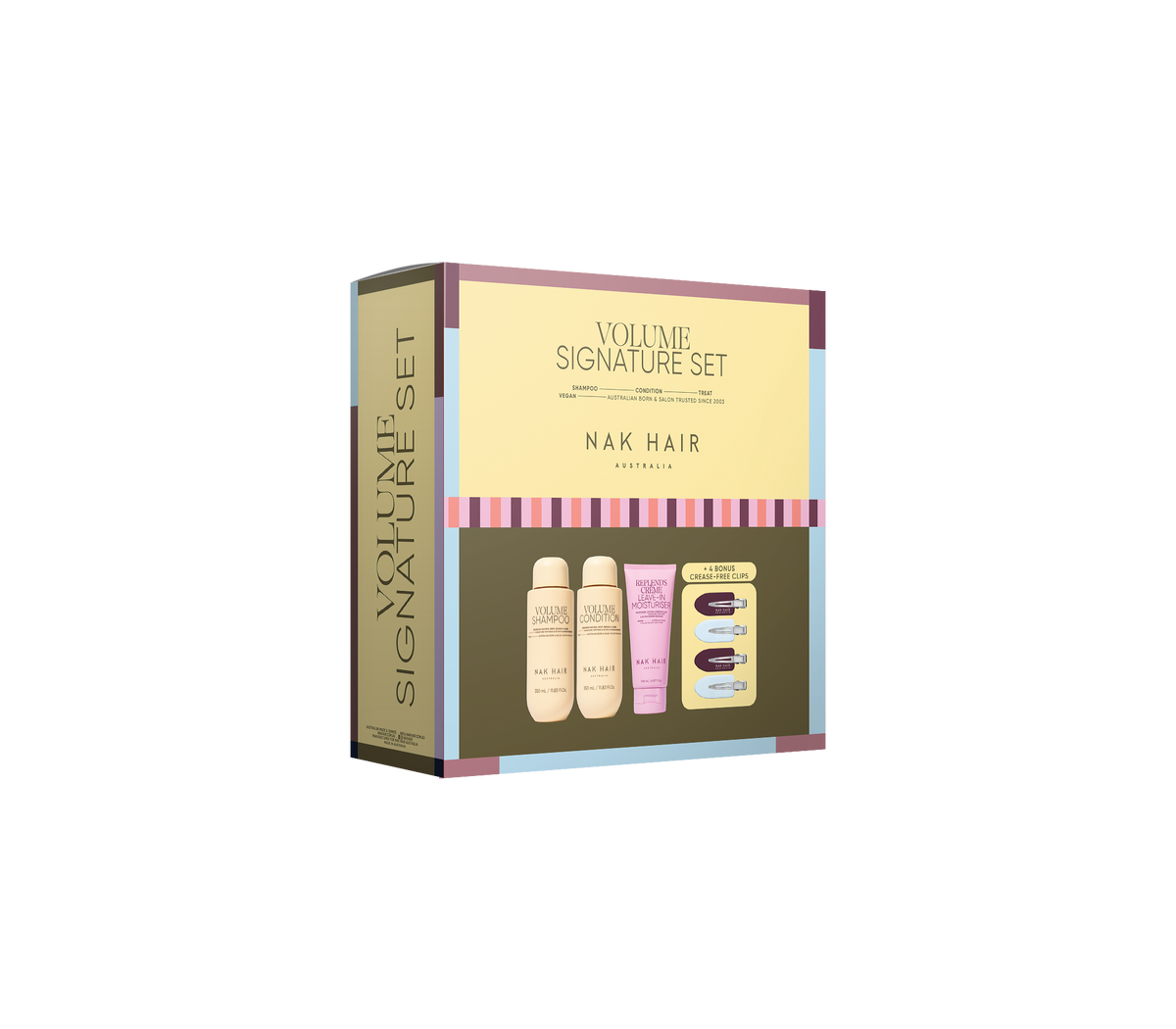 NAK Signature Volume Trio with Gift 2026 gift pack, supplier SKU XVTRIO26