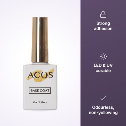 ACOS Gel Colour Base Coat 15ml – key benefits