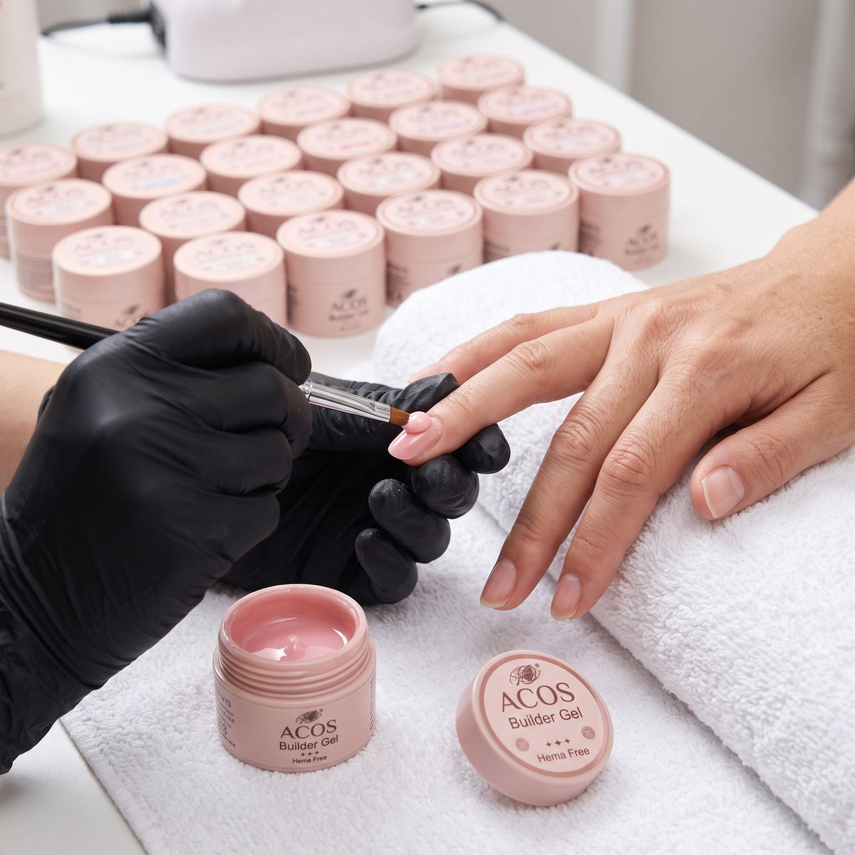 ACOS Hema Free Builder Gel in a jar Collection Kit (48 Colours)