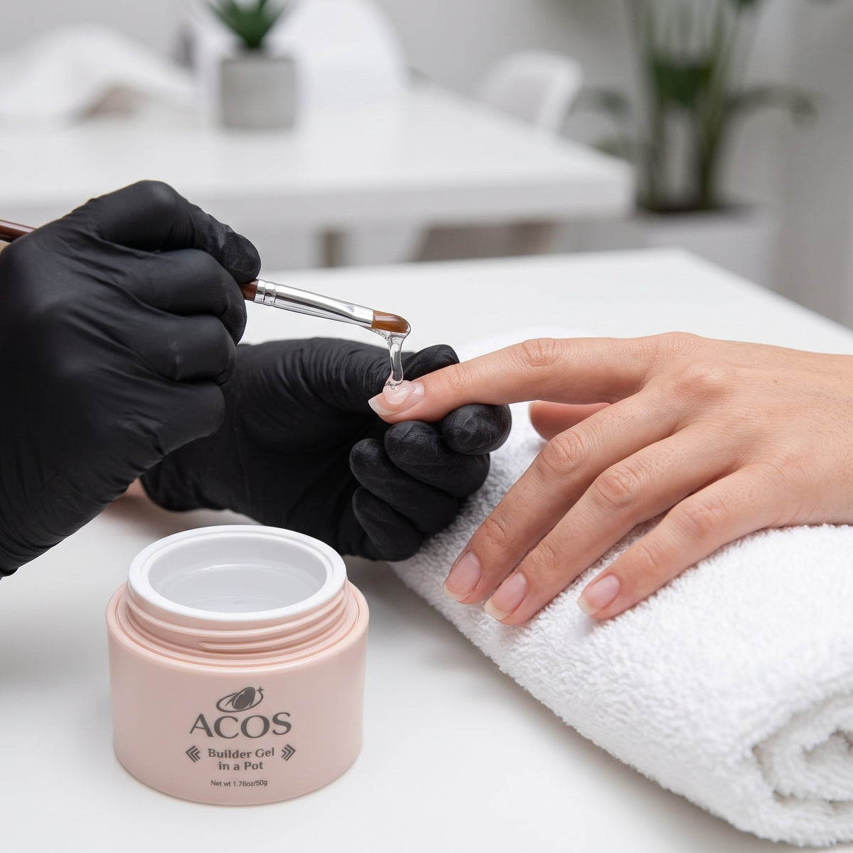 ACOS Hema Free Clear Builder Gel in a pot (50g)