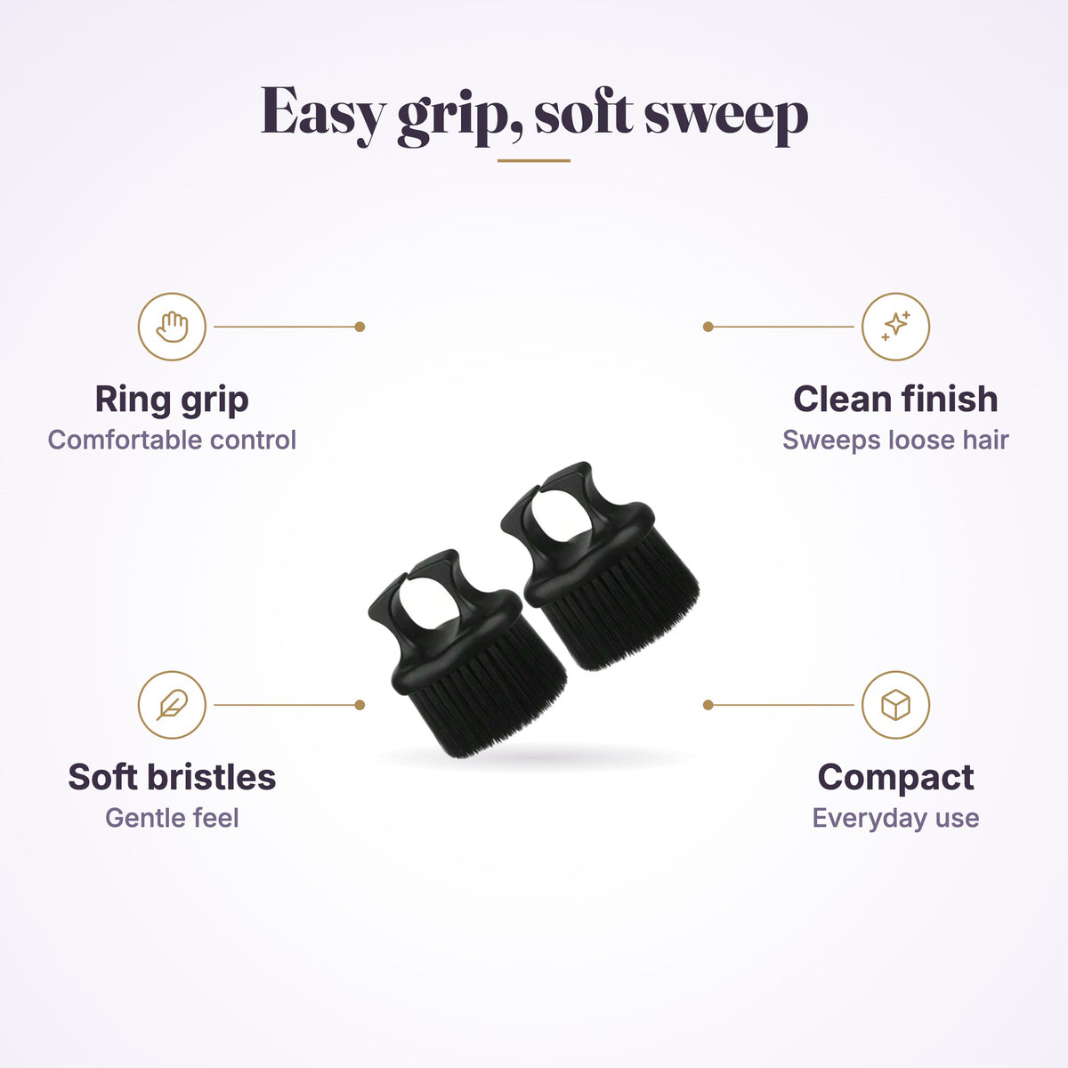 AilieK Ring Hair Brush product features