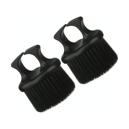 AilieK Ring Hair Brush, two black finger-ring brushes on a white background