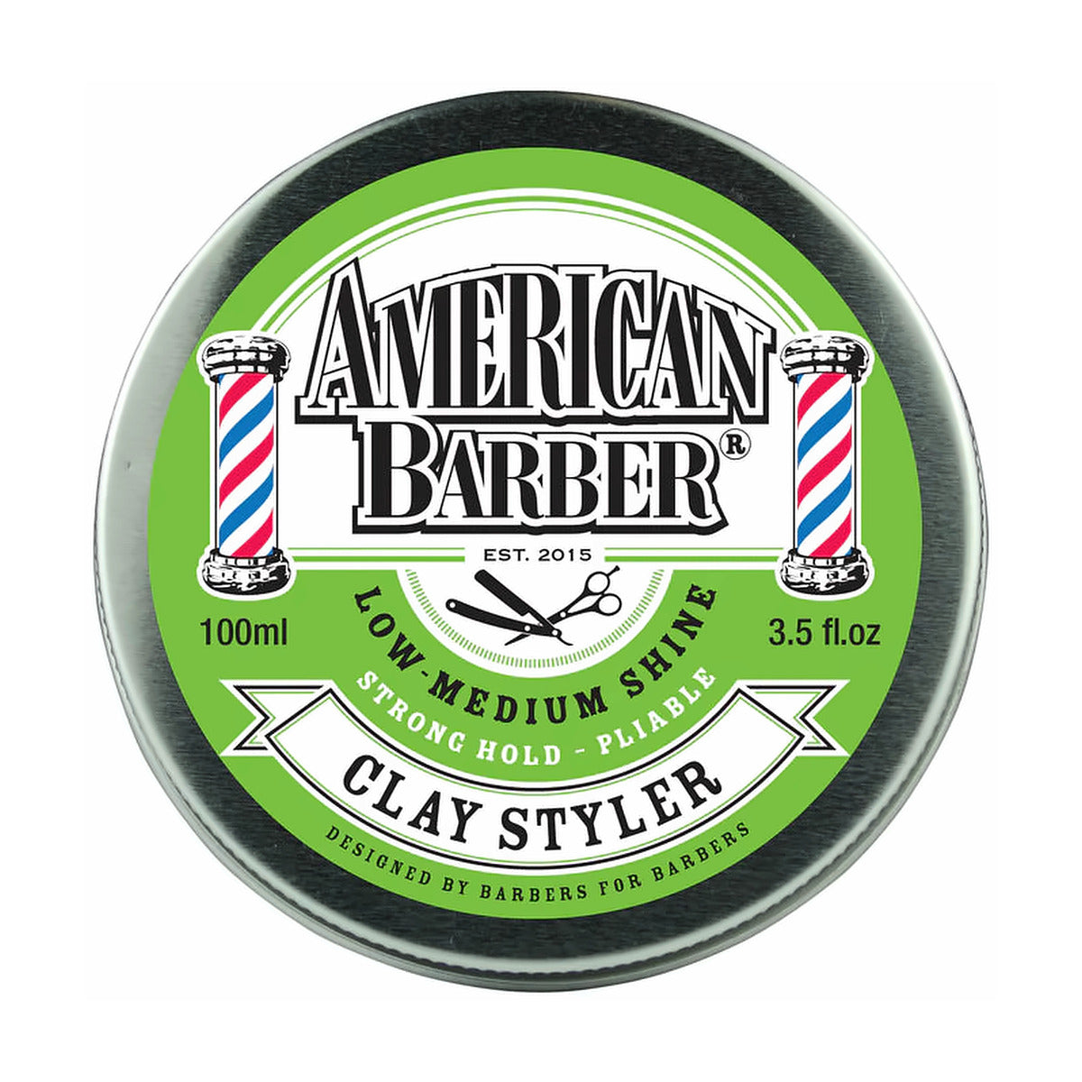 American Barber Clay Styler 100ml - MV hair and beauty