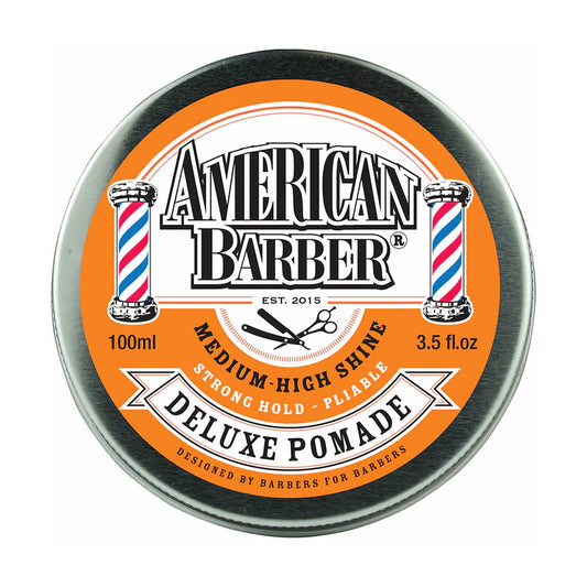 American Barber Deluxe Pomade 100ml - MV hair and beauty