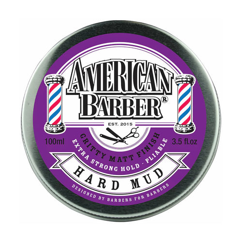 American Barber Hard Mud 100ml - MV hair and beauty
