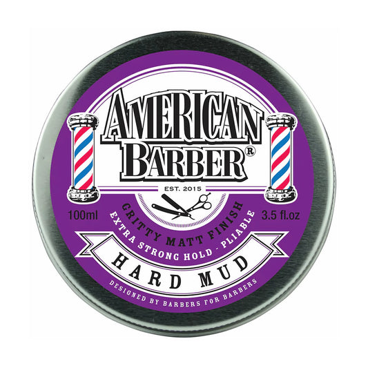 American Barber Hard Mud 100ml - MV hair and beauty