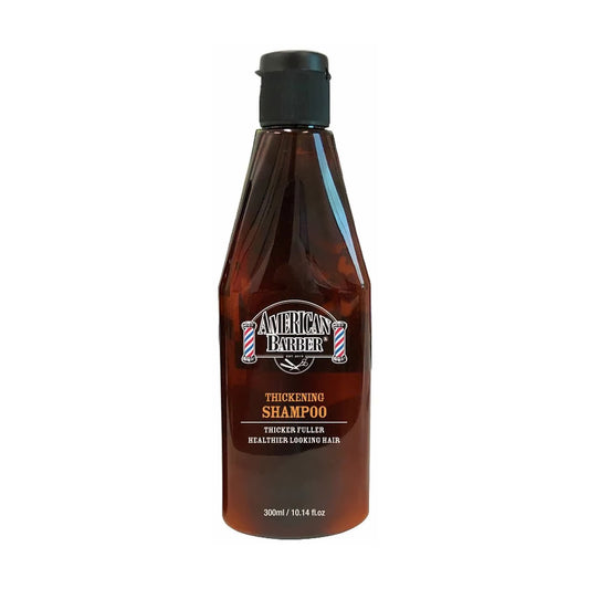 American Barber Thickening Shampoo 300ml front bottle