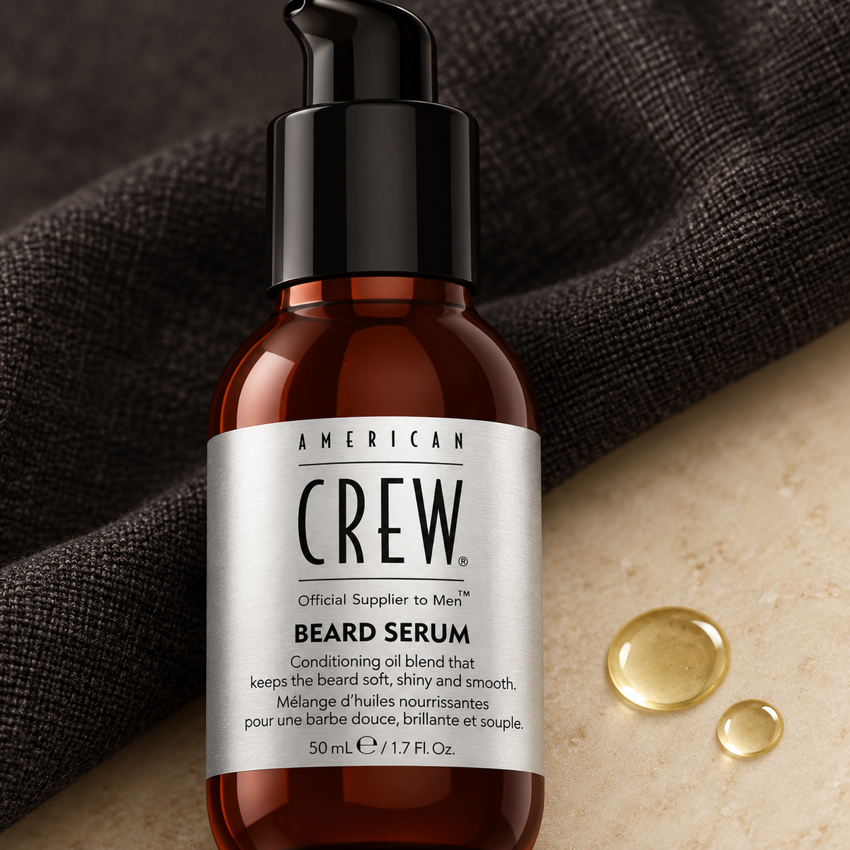 American Crew Beard Serum 50ml detail photograph
