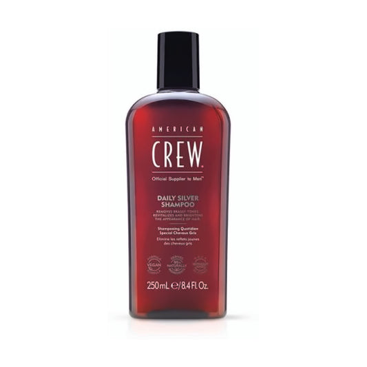 American Crew Daily Silver Shampoo 250ml - MV hair and beauty