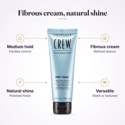 American Crew Fiber Cream 100ml, view 5