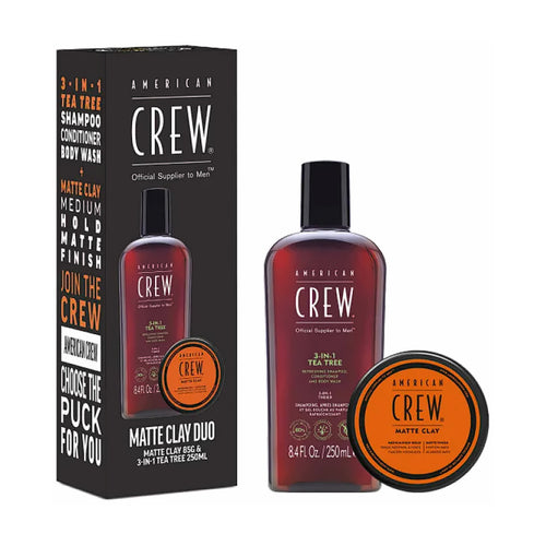 American Crew Matte Clay with 3-in-1 Duo - MV hair and beauty