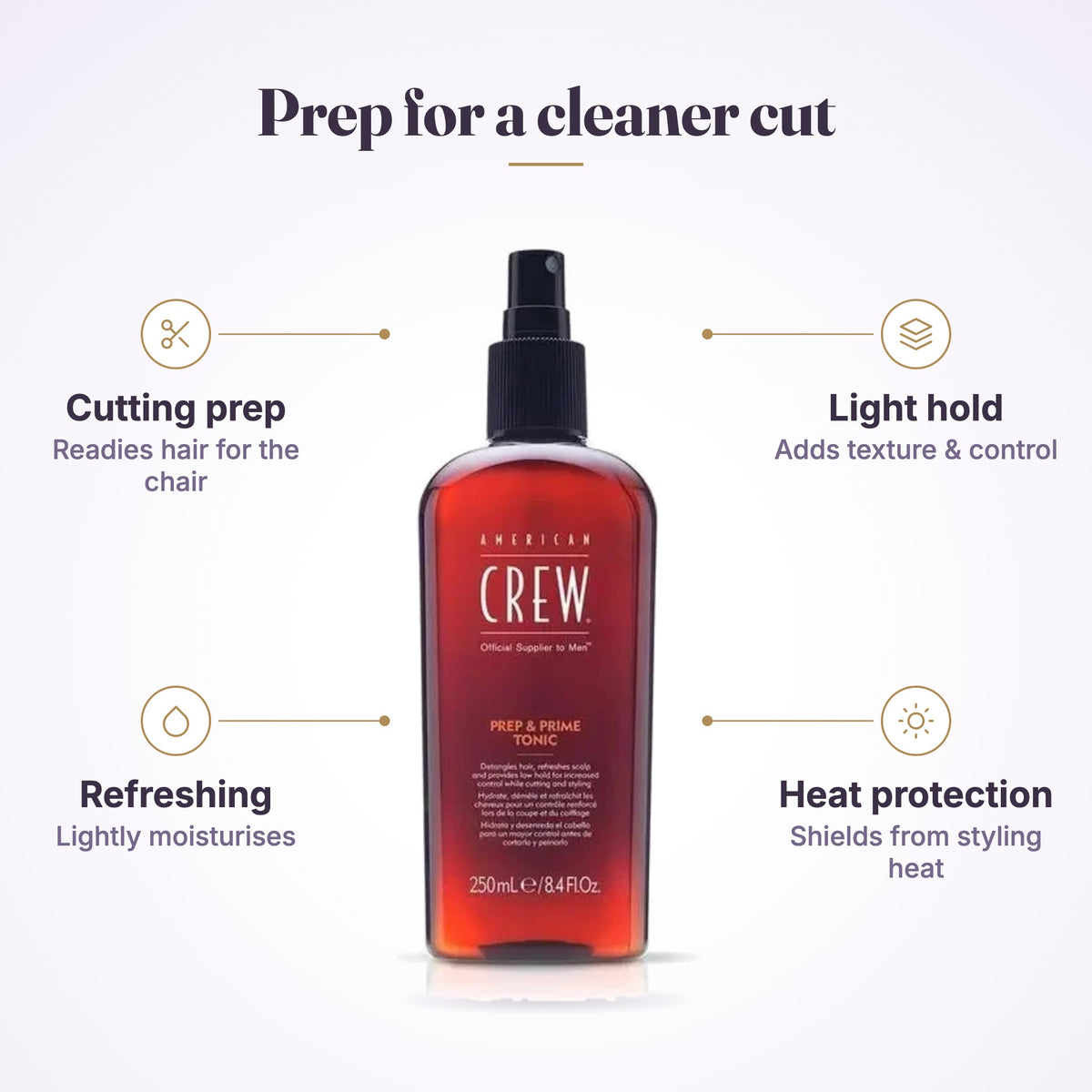 American Crew Prep and Prime Tonic 250ml, view 5