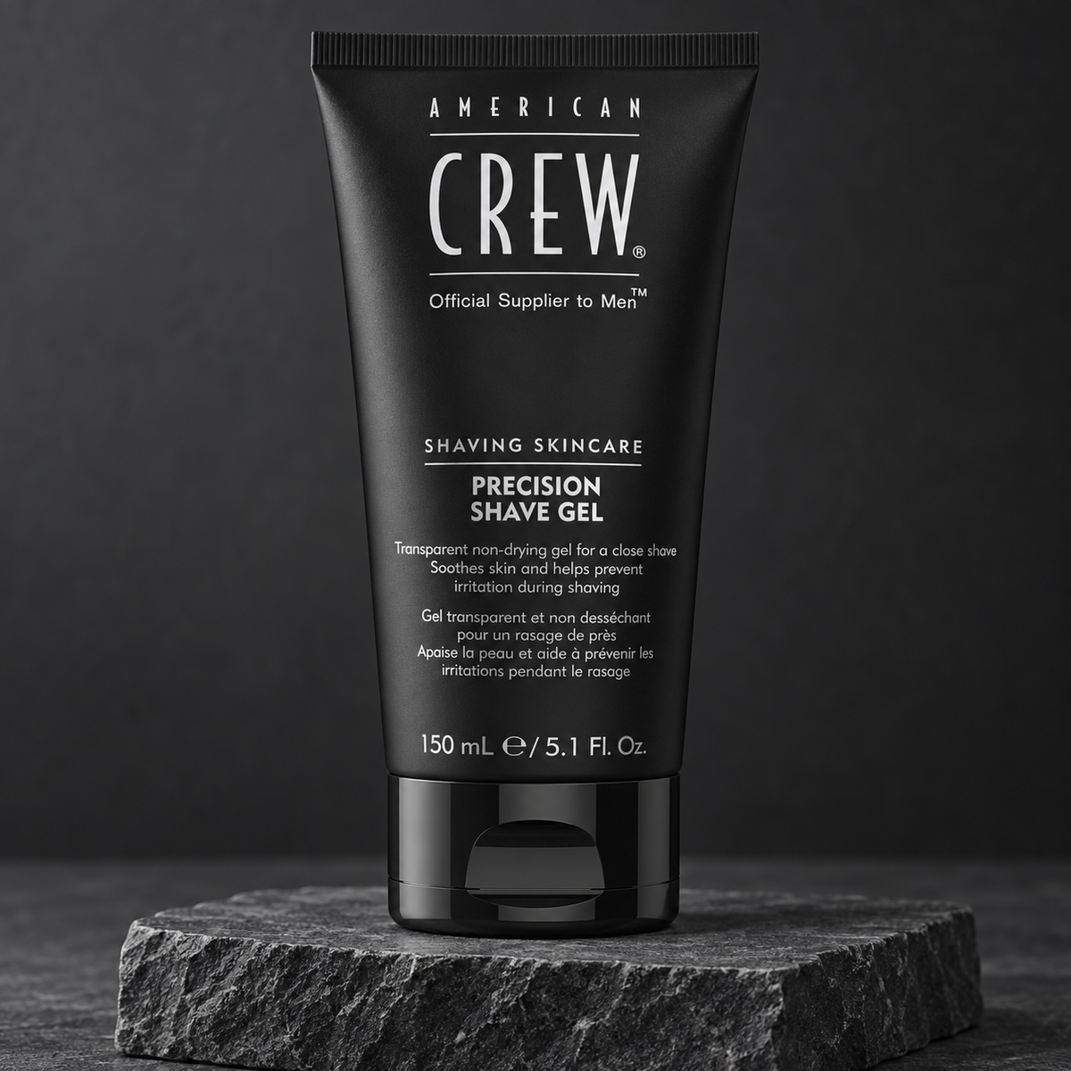 American Crew Precision Shave Gel 150ml studio photograph