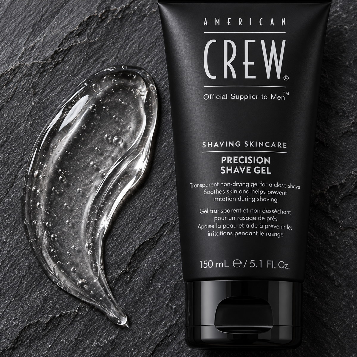 American Crew Precision Shave Gel 150ml detail photograph