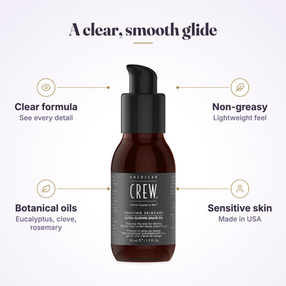 American Crew Ultra Gliding Shave Oil 50ml