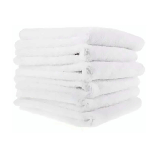 Barber Cotton Towel White 10pk - MV hair and beauty