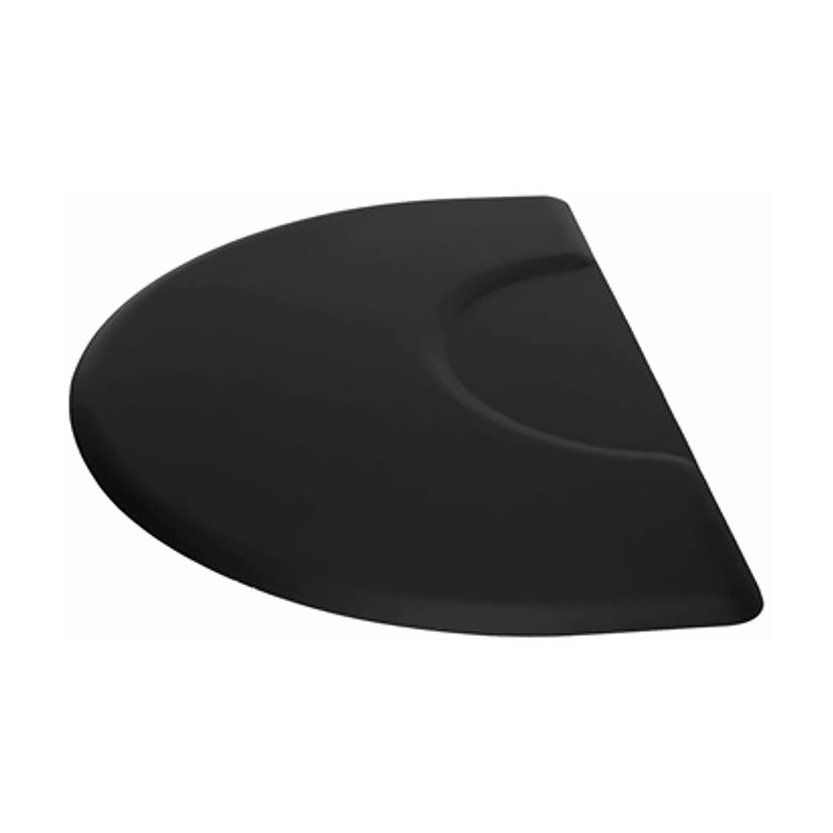 MV black barber floor mat measuring 150 × 90cm