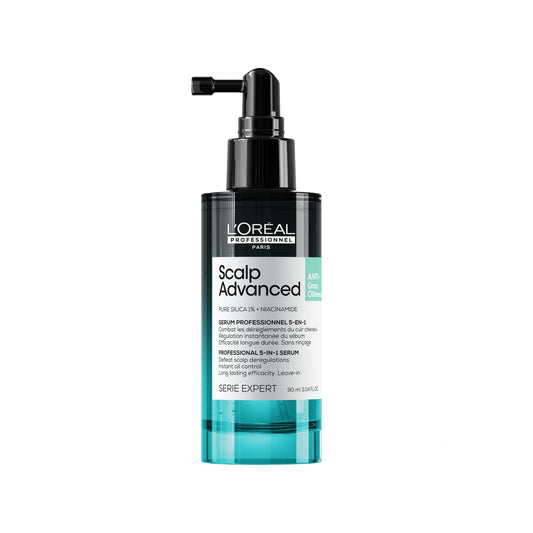 L'Oreal Professionnel Scalp Advanced anti-oiliness 5-in-1 serum 90ml bottle