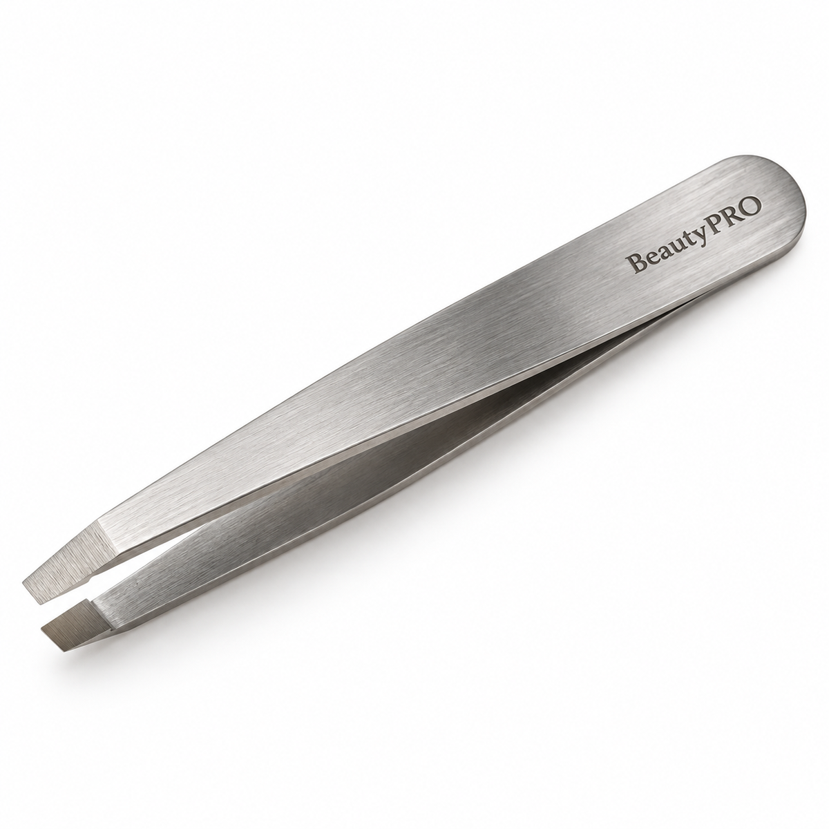 Precision Pro Slant Tweezers - Flawless Hair Removal Tool — close-up product detail