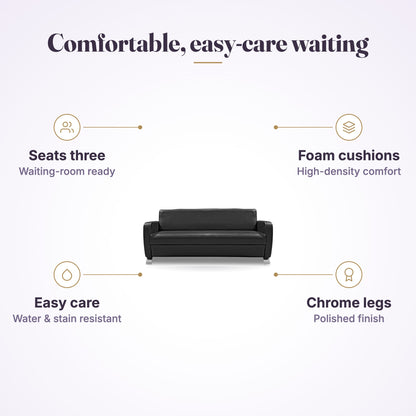 Bloc Three-Seat Waiting Lounge W15, view 4