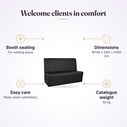 Booth Waiting Lounge WS-06 1.48m, view 4