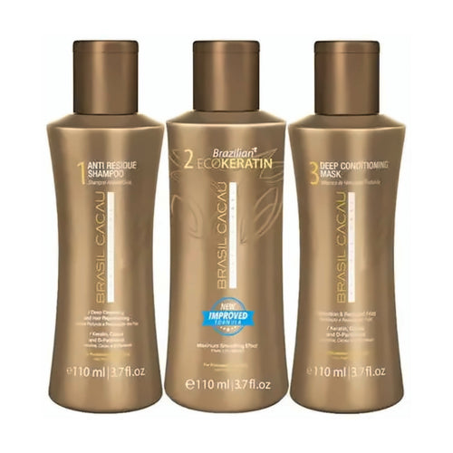 Brasil Cacau ECO Keratin Professional Kit – 3 × 110ml