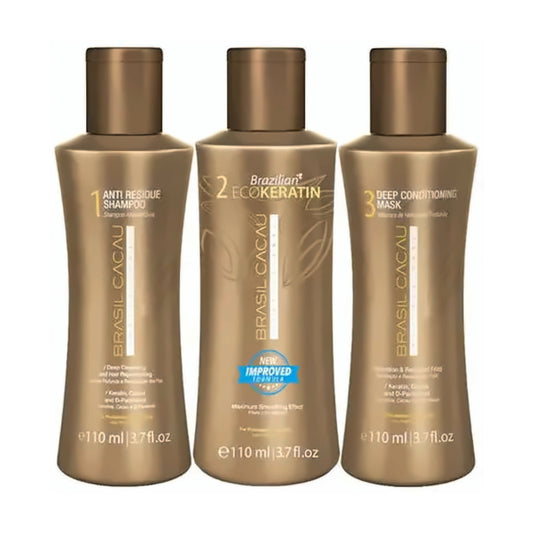 Brasil Cacau ECO Keratin Professional Kit – 3 × 110ml