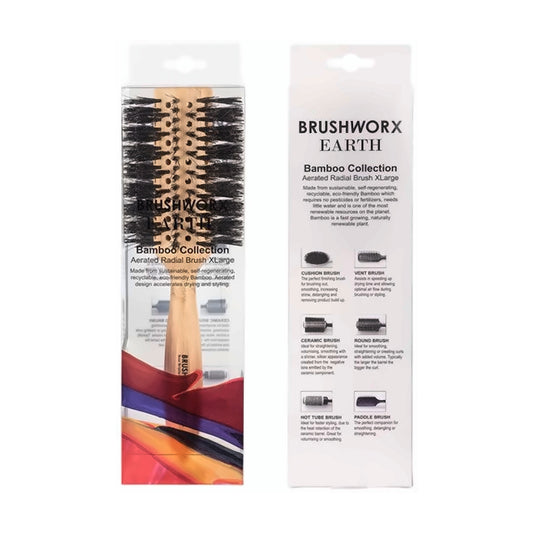 Brushworx Earth Bamboo Radial Brush Extra Large - MV hair and beauty