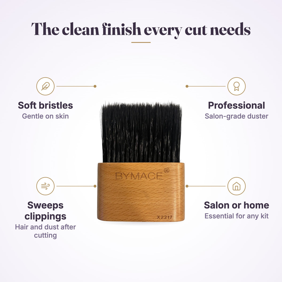 Bymace Dusty Brush Professional Neck Duster, view 5