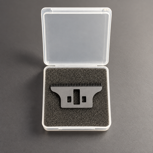 Ceramic Trimmer Blade Black — studio product photograph