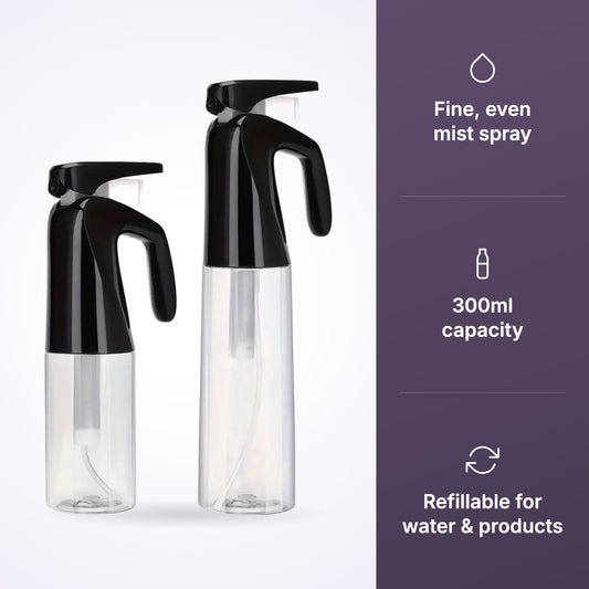 Clear Misty Spray Bottle 300ml