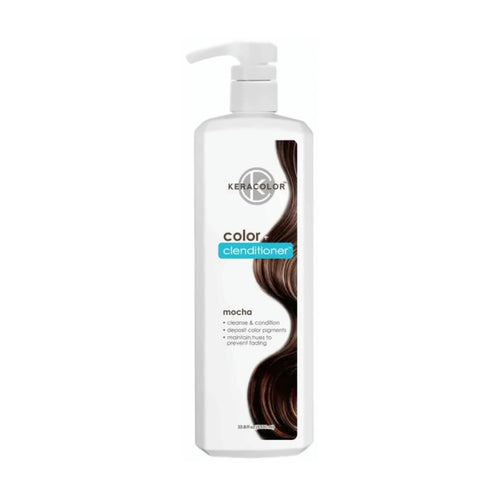 Color Clenditioner Colour Shampoo Mocha 1L - MV hair and beauty