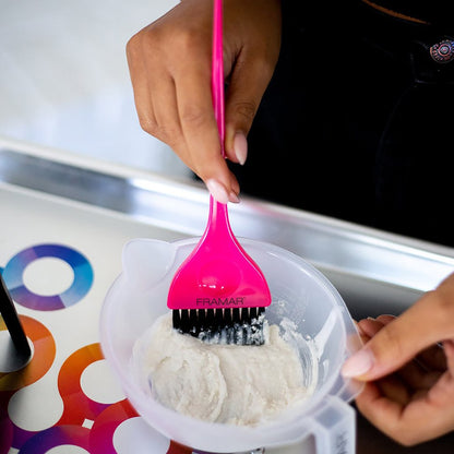 Framar Classic Colour Tint Brush - Pink — product detail 3