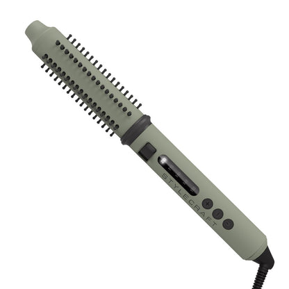 StyleCraft by Silver Bullet Sage Retractable Hot Brush & Curling Iron 32mm