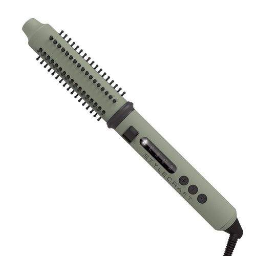 StyleCraft by Silver Bullet Sage Retractable Hot Brush & Curling Iron 32mm