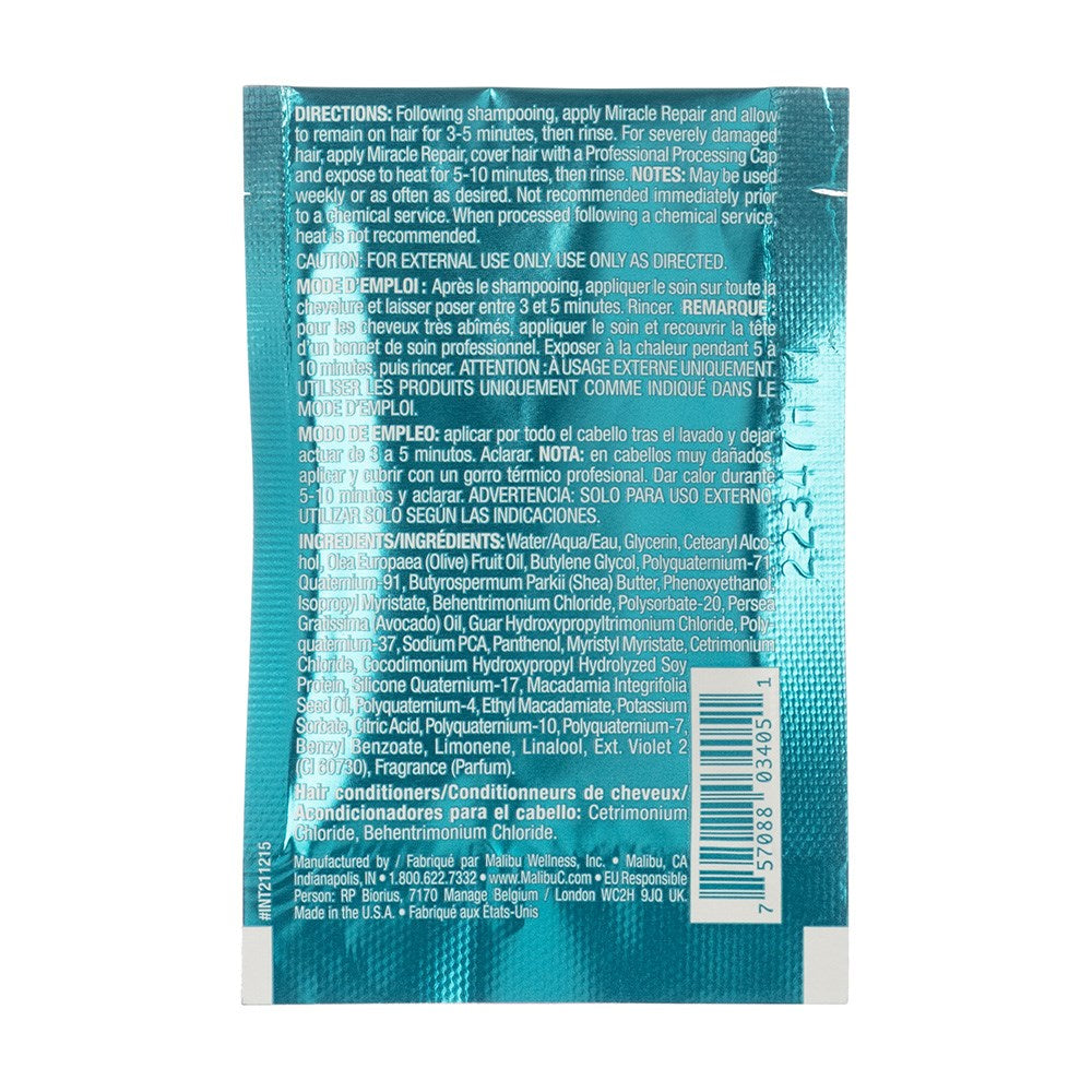 Malibu C Miracle Repair Blonde Enhancer Treatment - 12 x 5g — product detail 1
