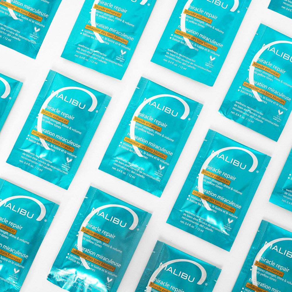 Malibu C Miracle Repair Blonde Enhancer Treatment - 12 x 5g — product detail 3