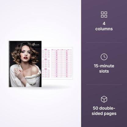 Dateline Professional 4 Column Appointment Book