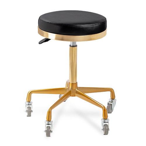 Ely Salon Stool M023 (Gold) — photo 1