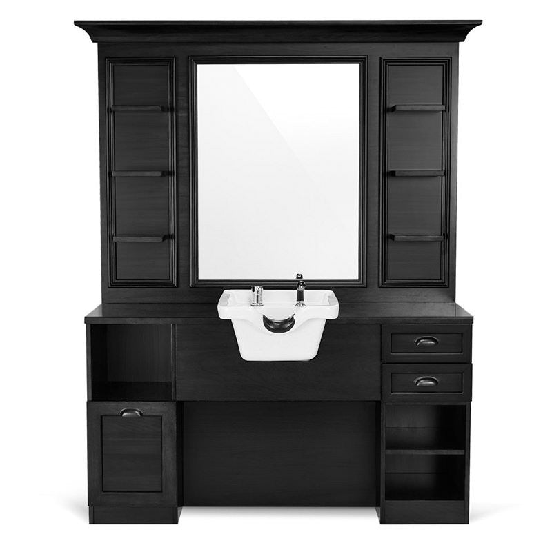 Jules Work Station with Basin - Black — photo 1