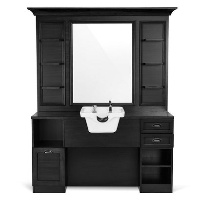 Jules Work Station with Basin - Black — photo 1
