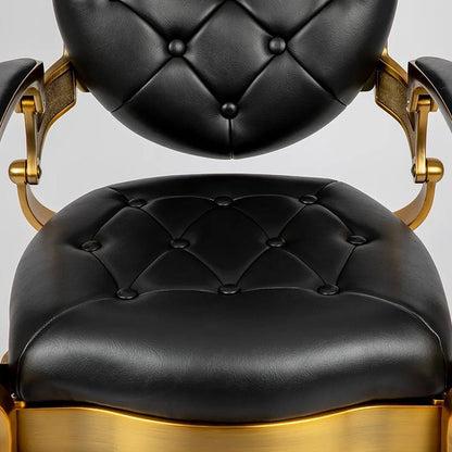 Lusso Barber Chair Black & Gold — photo 2